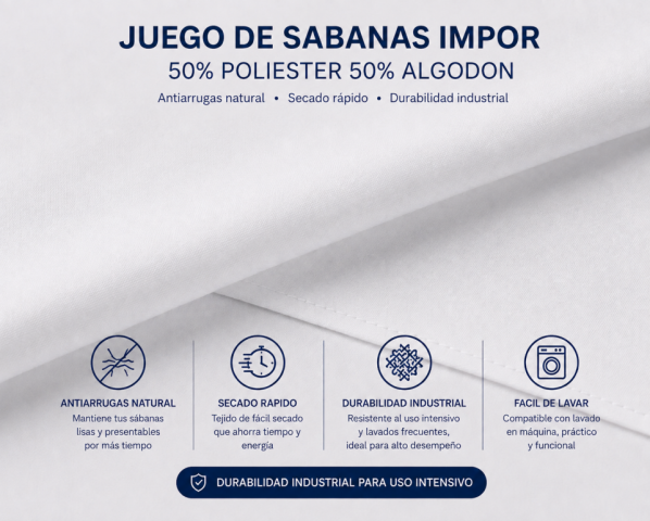 JUEGO DE SABANAS IMPOR 30/27