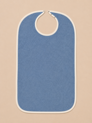 BABERO SANDWICH BICOLOR BROCHES 50X90