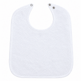 BABERO BASIC RIZO BLANCO 35X45